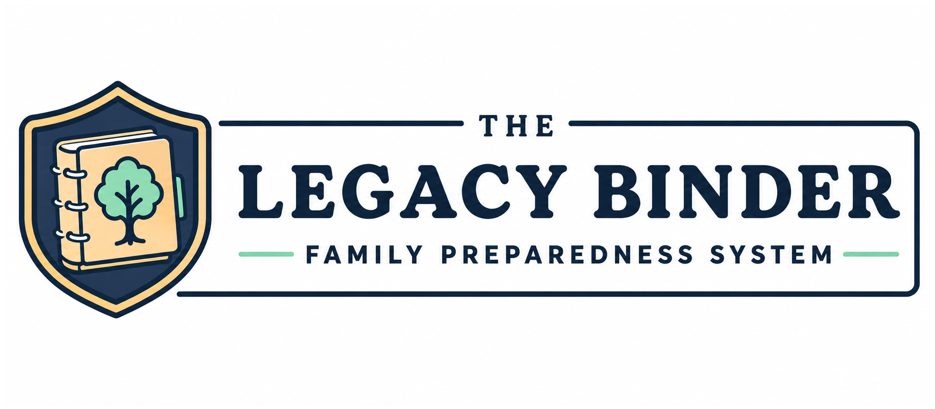 The Legacy Binder — Family Preparedness System
